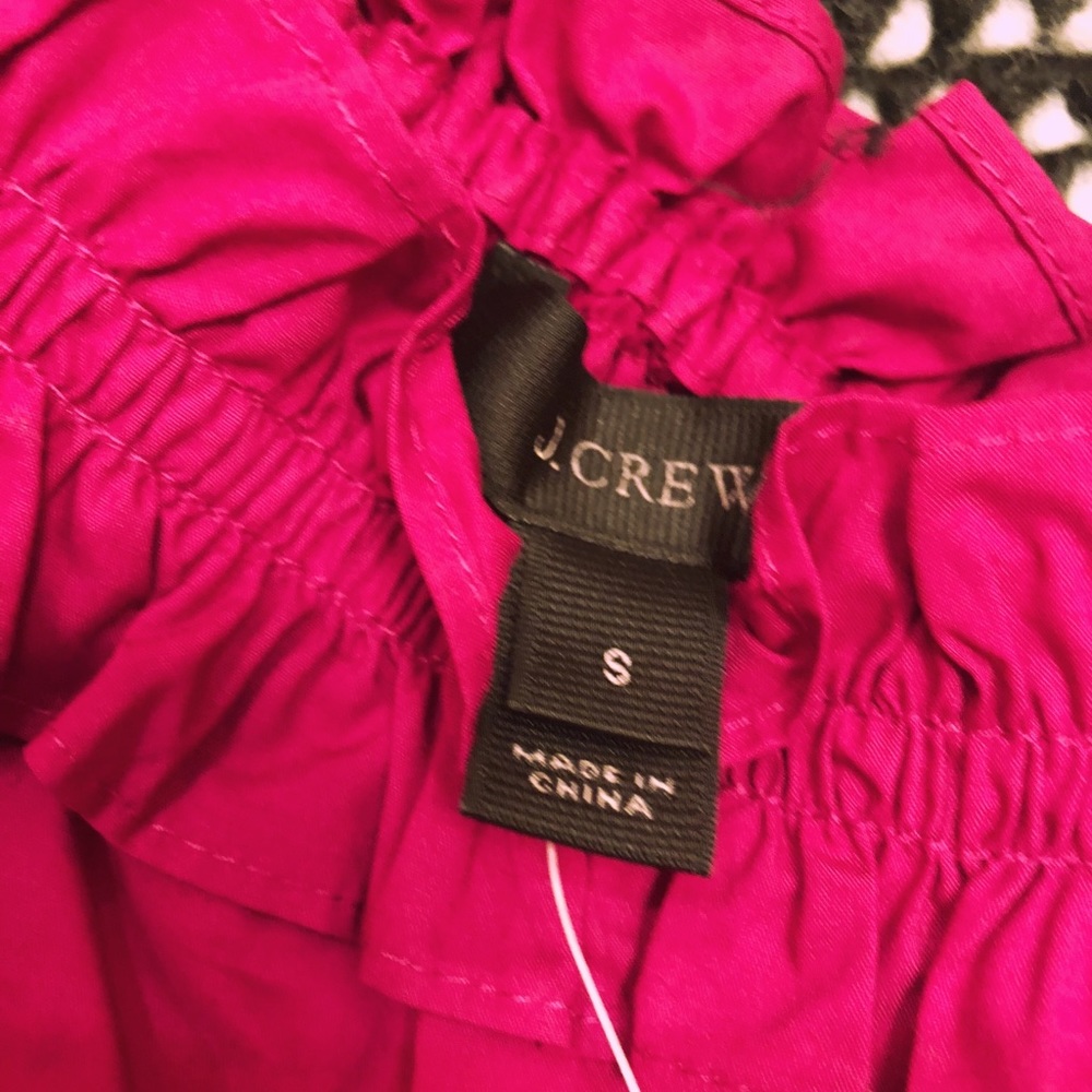 NWT • J.Crew Ruffle Penny Top - Picture 5 of 7